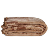 Blanket Gift Decor Beige 220 x 240 x 0,5 cm (4 Units)-1