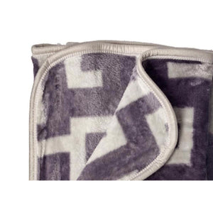 Blanket Gift Decor Grey 220 x 240 x 0,5 cm (4 Units)-1