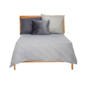 Bedspread (quilt) Gift Decor Grey 240 x 260 cm (4 Units)-3