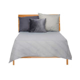 Bedspread (quilt) Gift Decor Grey 240 x 260 cm (4 Units)-3