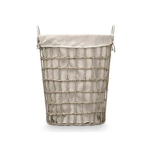 Basket Kipit Grey Polyester Cloth polypropylene Iron Plastic 50 % cotton (6 Units)-2