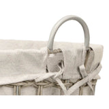 Basket Kipit Grey Polyester Cloth polypropylene Iron Plastic 50 % cotton (6 Units)-1