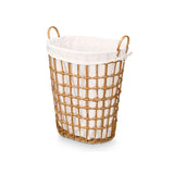 Basket Kipit Natural Polyester Cloth polypropylene Iron Plastic 50 % cotton (6 Units)-4