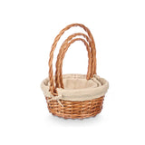 Basket set Kipit Natural Polyester Cotton wicker 3 Pieces (8 Units)-2