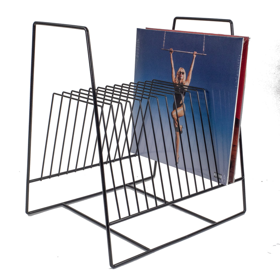 Studio 57 Metal vinyl record stand (Black) 2-pcs-0