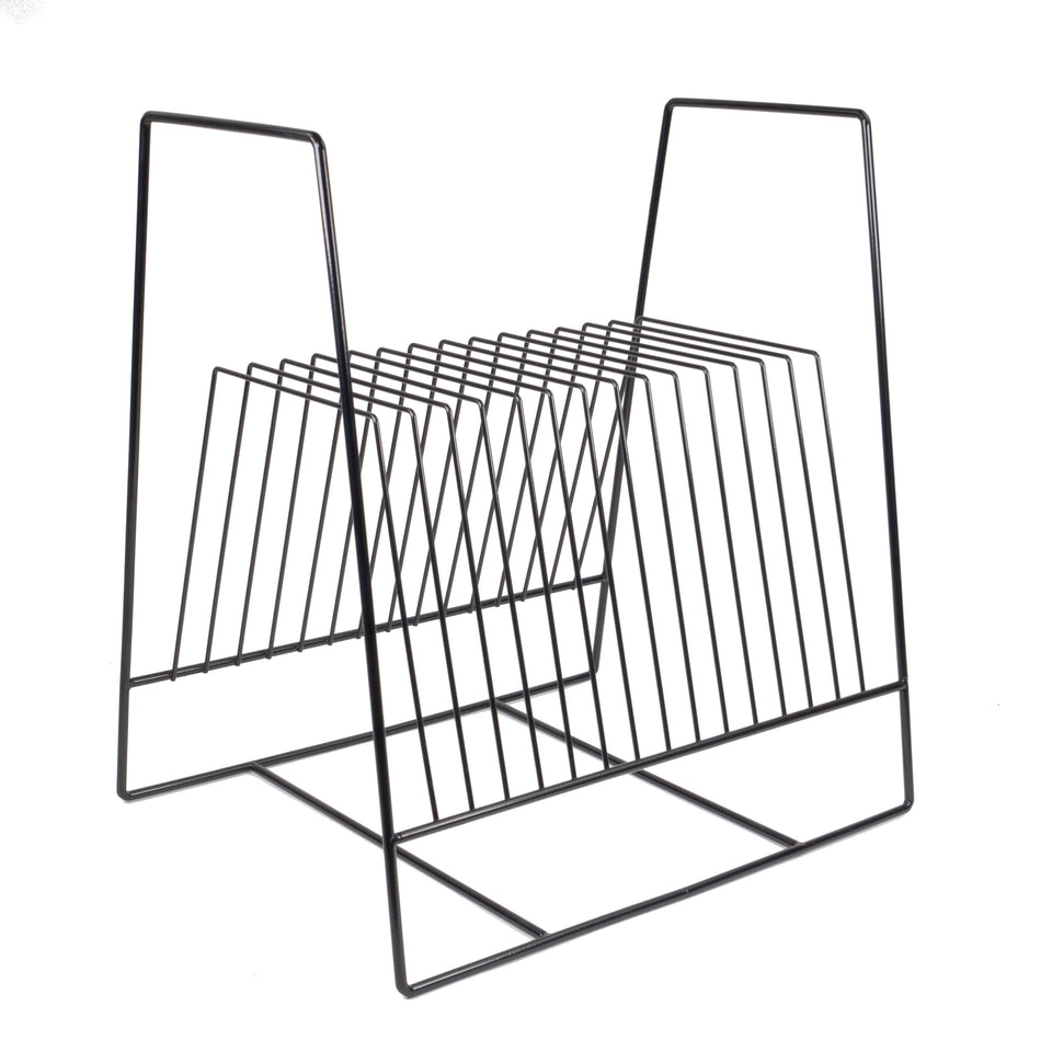 Studio 57 Metal vinyl record stand (Black) 2-pcs-1