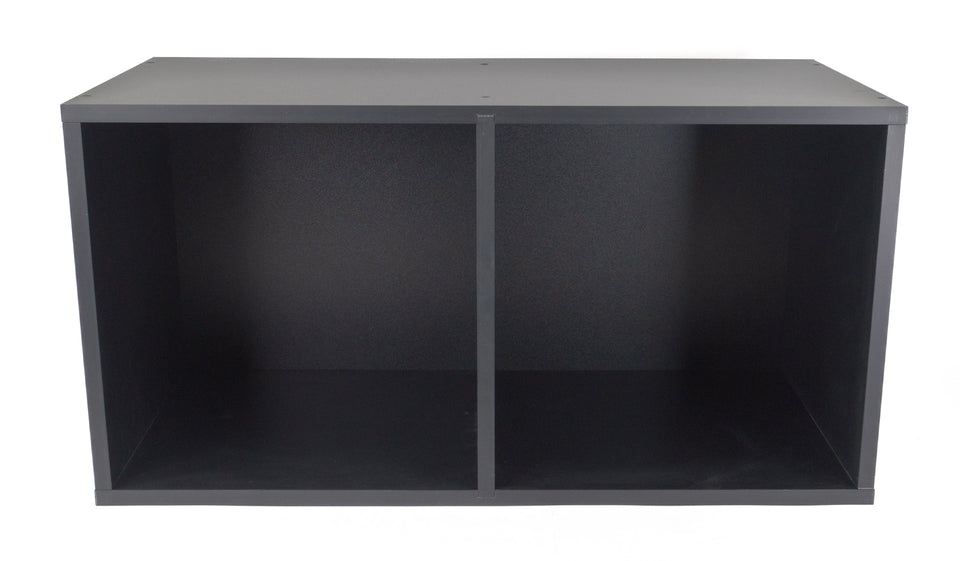 Studio 57 Storage Shelf for Vinyl Records (71.5 x 36.5 cm, Black)-1