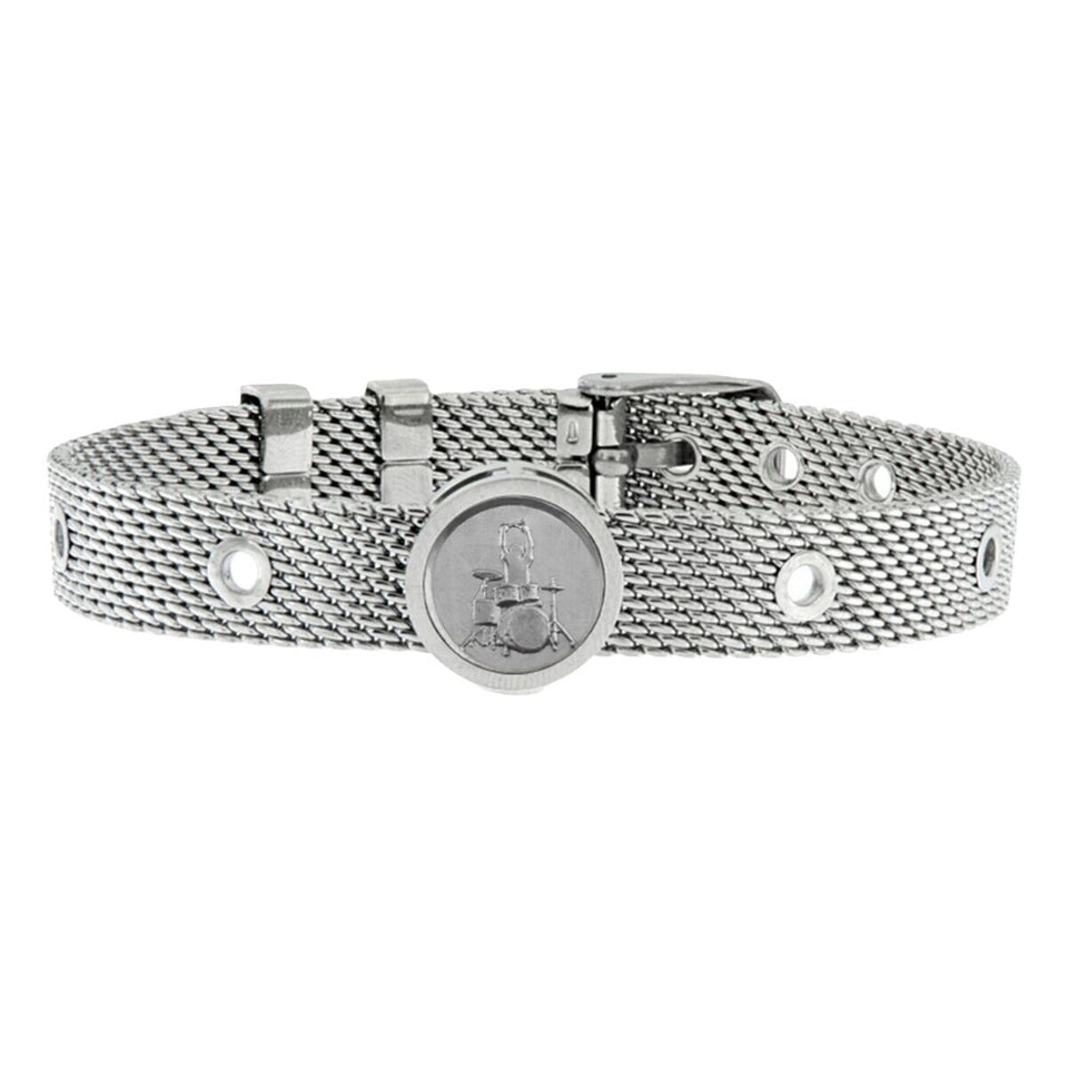 Unisex Bracelet Drummer Talent Jewels TJA-4-01-03-1-235 Silver-0