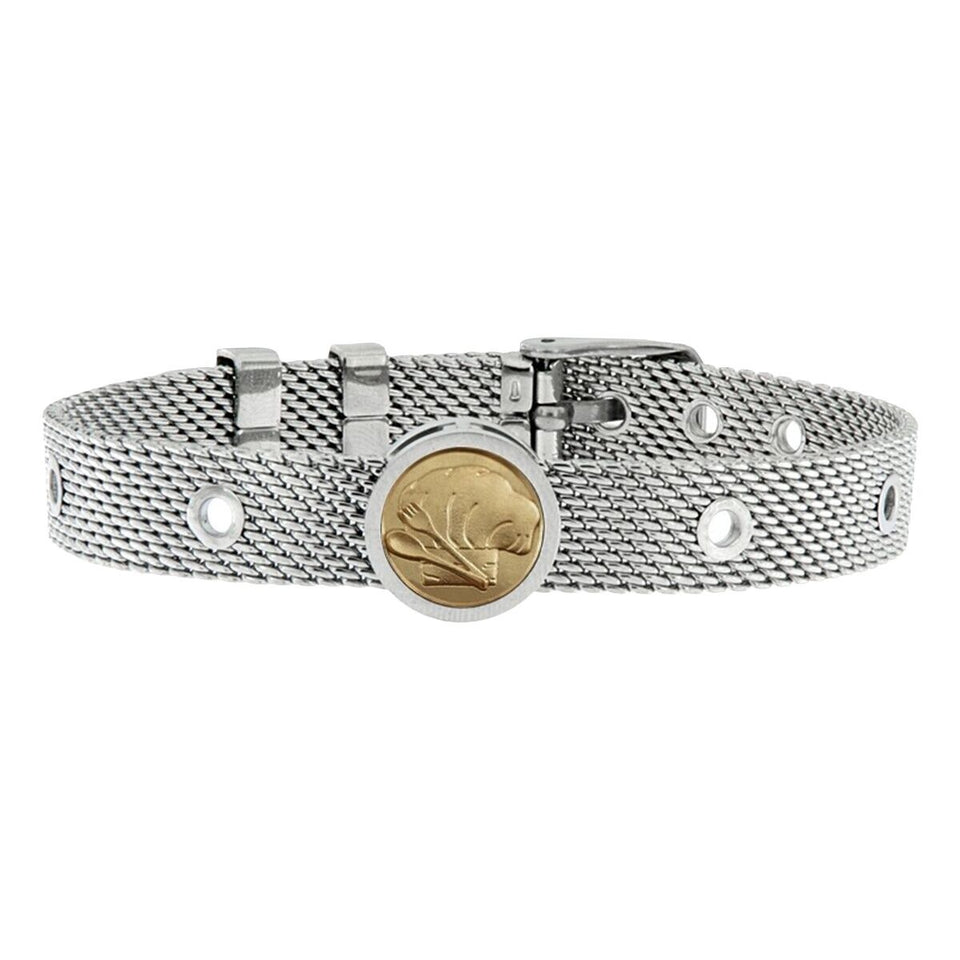 Unisex Bracelet Chef Talent Jewels TJA-3-05-01-1-235 Silver-0