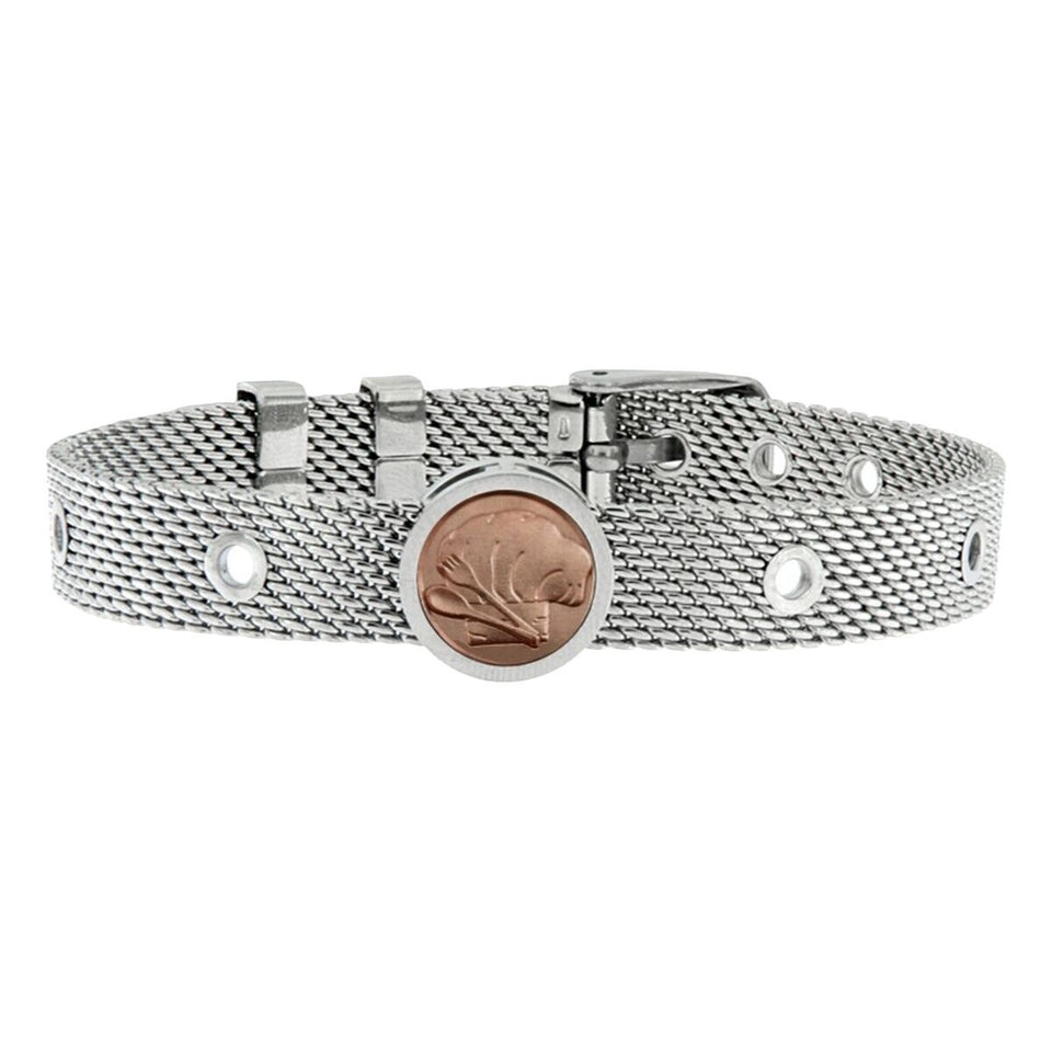 Unisex Bracelet Chef Talent Jewels TJA-3-05-02-1-235 Silver-0