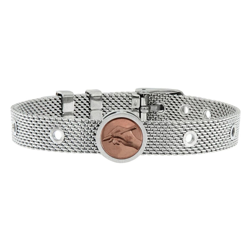 Unisex Bracelet Designer Talent Jewels TJA-3-06-02-1-235 Silver-0