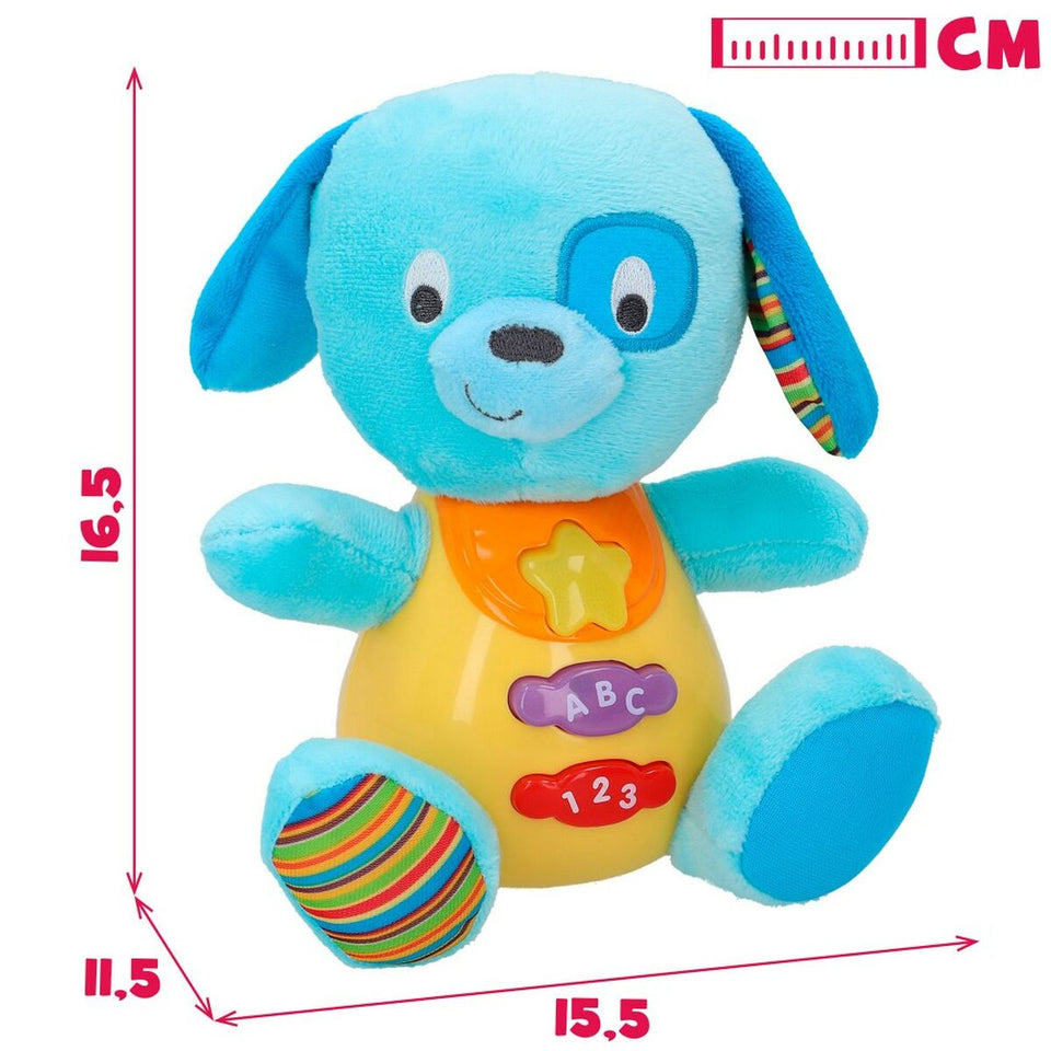 Soft toy with sounds Winfun Dog 15,5 x 16,5 x 11,5 cm (6 Units)-1