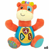 Soft toy with sounds Winfun Giraffe 18 x 19 x 8,5 cm (6 Units)-0