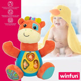 Soft toy with sounds Winfun Giraffe 18 x 19 x 8,5 cm (6 Units)-2
