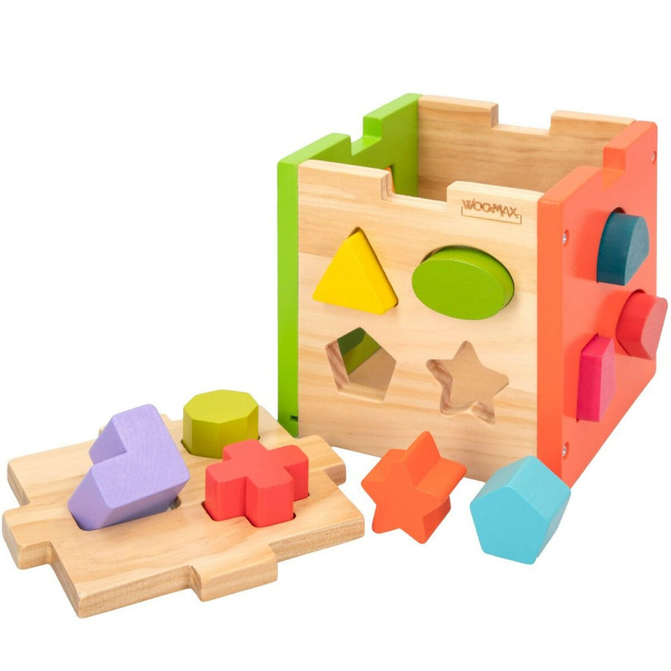 Child's Wooden Puzzle Woomax 15 x 15 x 15 cm (6 Units)-3