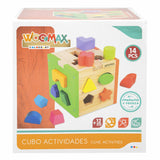Child's Wooden Puzzle Woomax 15 x 15 x 15 cm (6 Units)-1