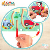 Maze Game Disney Wood 22,5 x 1,5 x 22,5 cm-2