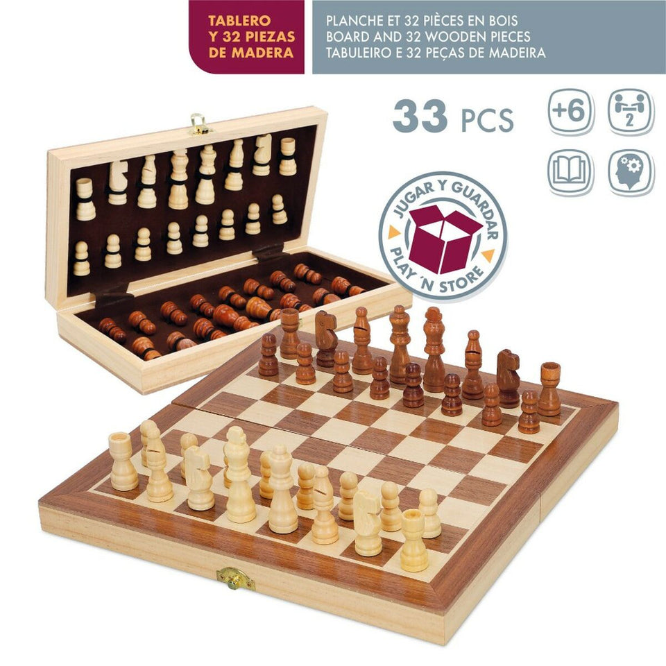 Chess CB Games Wood (6 Units)-5