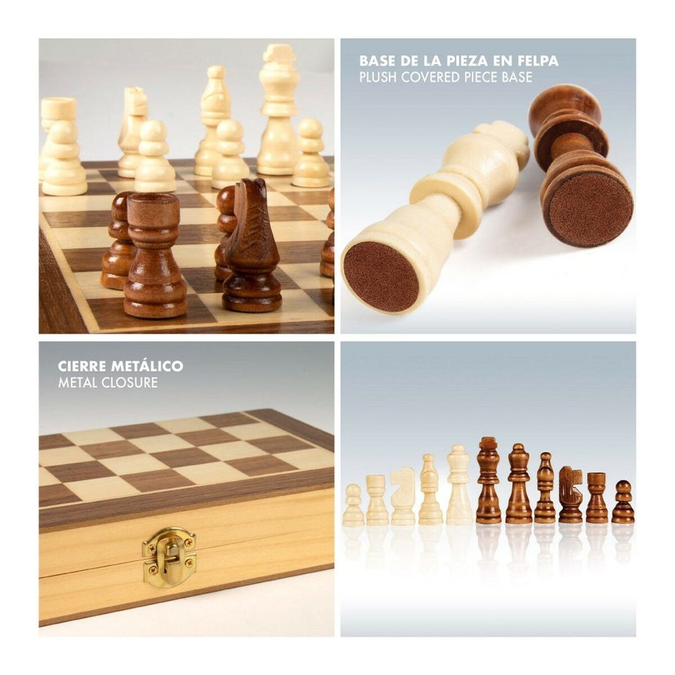 Chess CB Games Wood (6 Units)-3