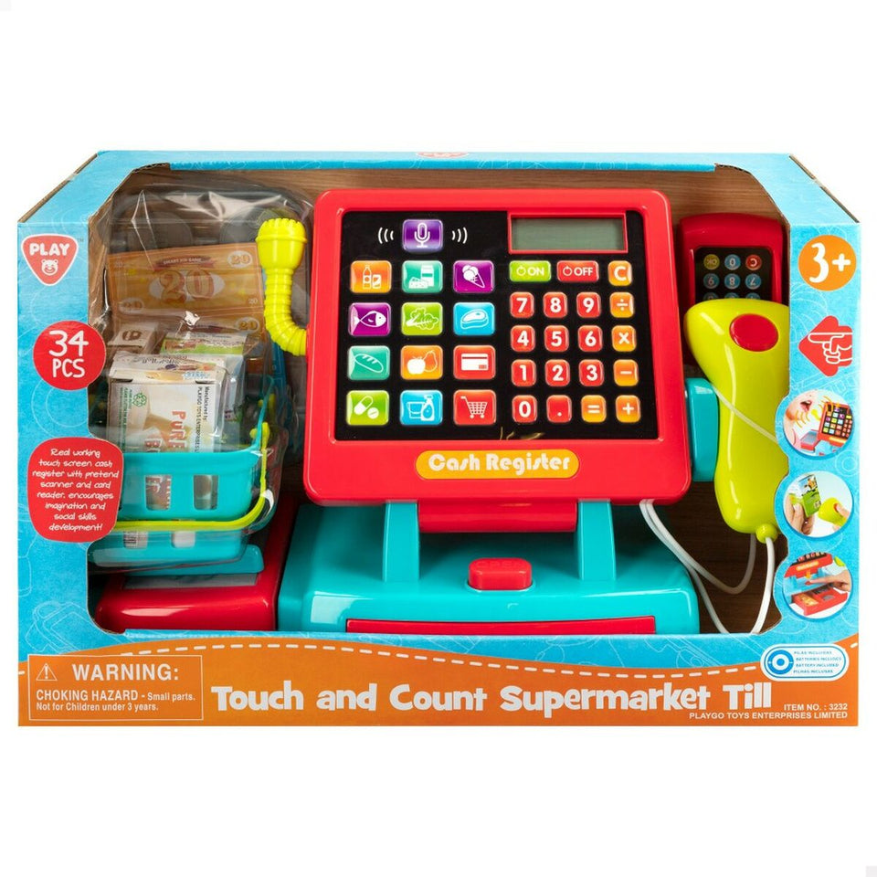 Toy Cash Register PlayGo 31 x 22 x 14,5 cm 6 Units-1