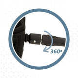 Leash Aktive Black 20 cm Spiral Stand Up Paddle Board-2