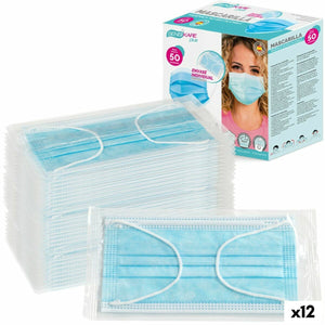 Box of hygienic masks SensiKare 50 Pieces (12 Units)-8