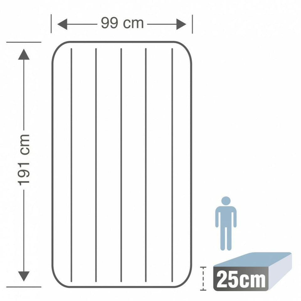 Air Bed Intex 99 x 25 x 191 cm (4 Units)-1