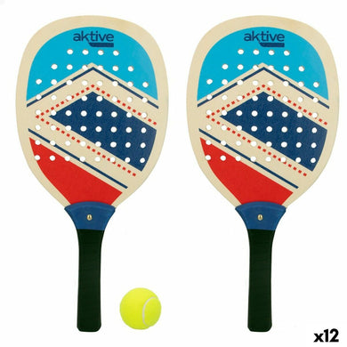 Beach Spades with Ball Aktive Blue Red (12 Units)-0