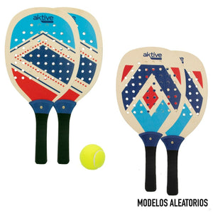 Beach Spades with Ball Aktive Blue Red (12 Units)-1