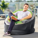 Inflatable Armchair Intex Empire Green 112 x 109 x 60 cm (3 Units)-2