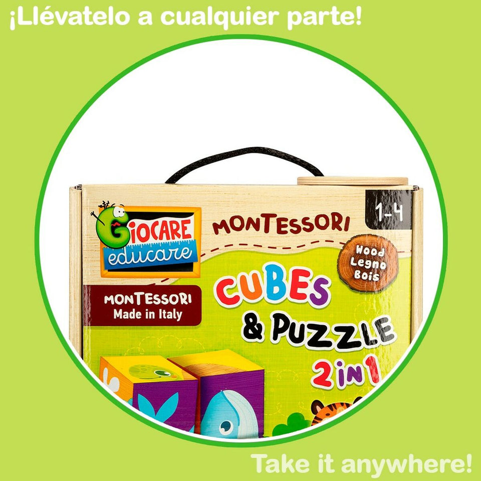 3D Puzzle Lisciani Giochi 22 x 23 x 1 cm animals 4 Pieces (6 Units)-2