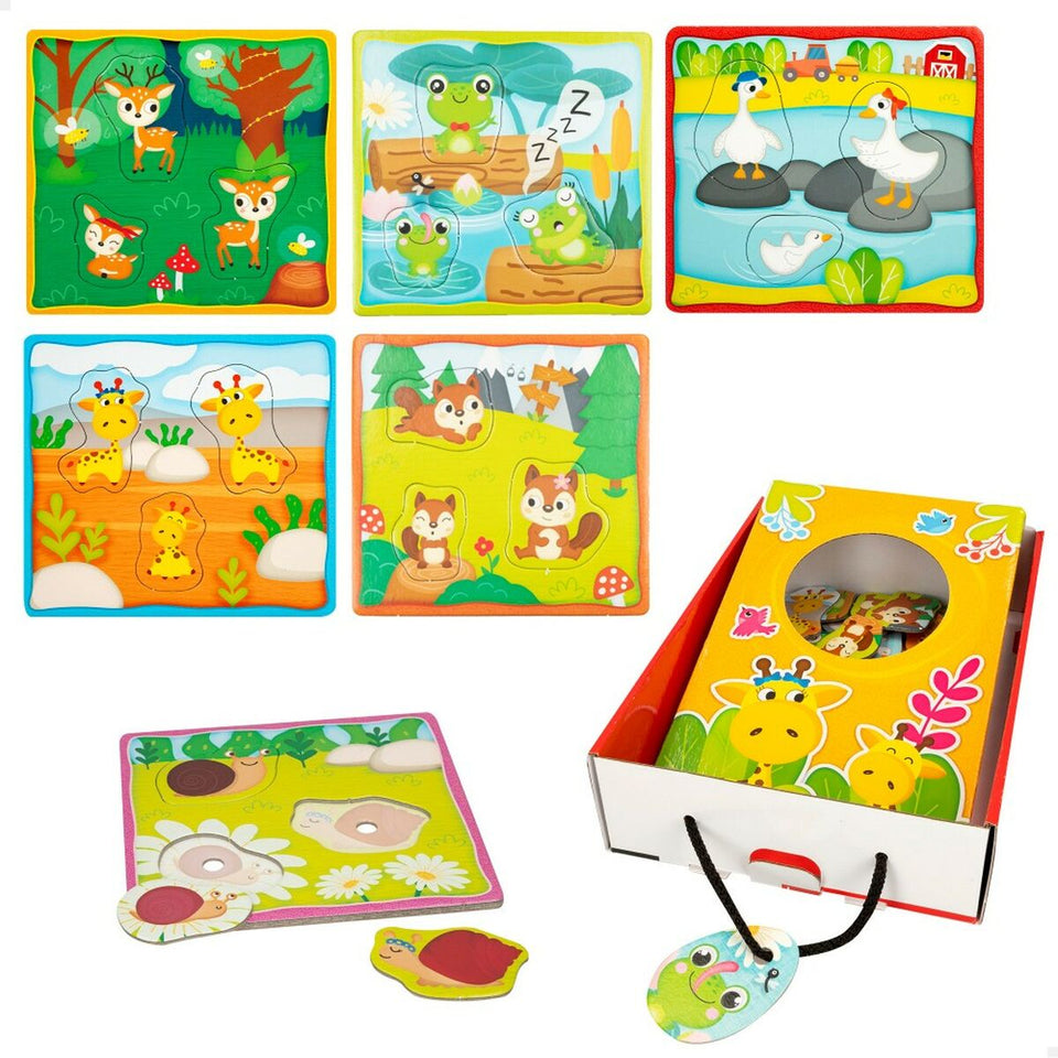 Child's Puzzle Lisciani Giochi 16 x 0,5 x 15 cm Touchpad 18 Pieces (6 Units)-1