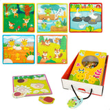 Child's Puzzle Lisciani Giochi 16 x 0,5 x 15 cm Touchpad 18 Pieces (6 Units)-1