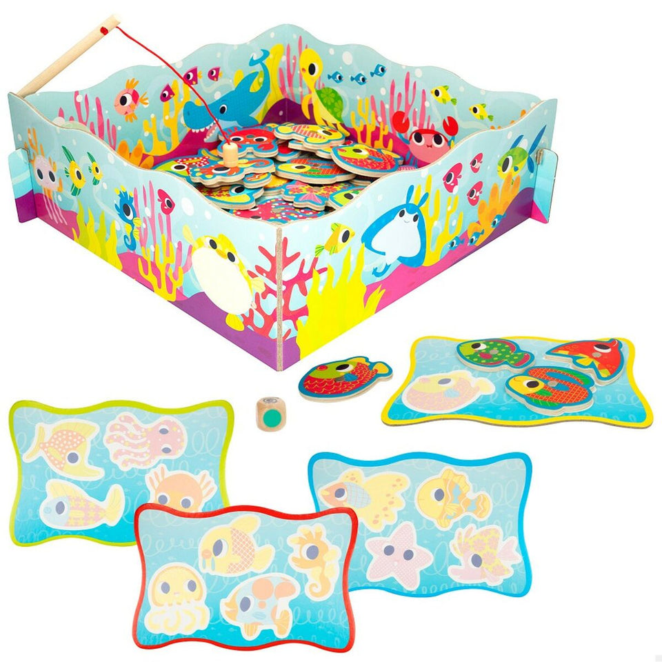 Board game Lisciani Giochi Montessori Fishing (6 Units)-6