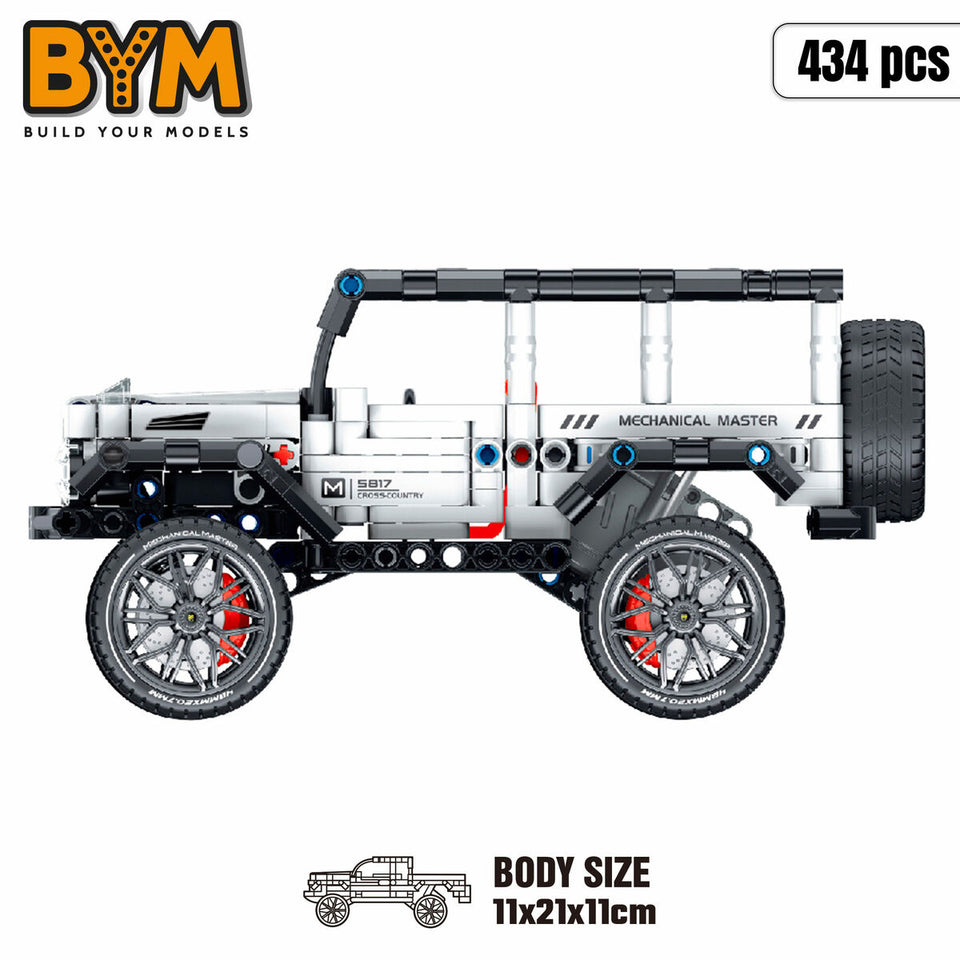 Construction set Car 434 Pieces-3