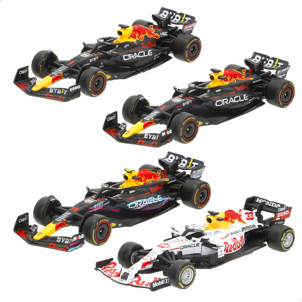Toy car Red Bull VERSTAP (4 Units)-6