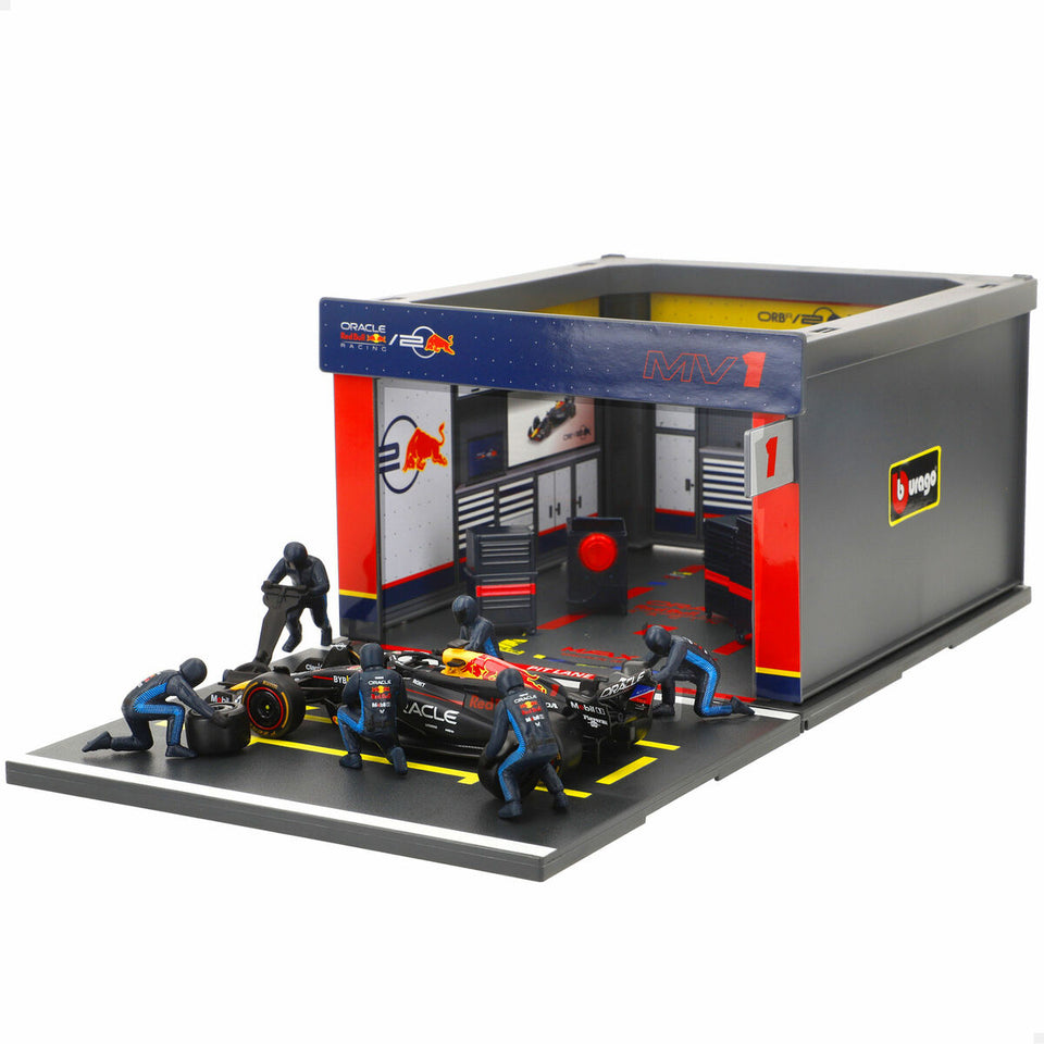 Racing car Red Bull BURAGO (4 Units)-6