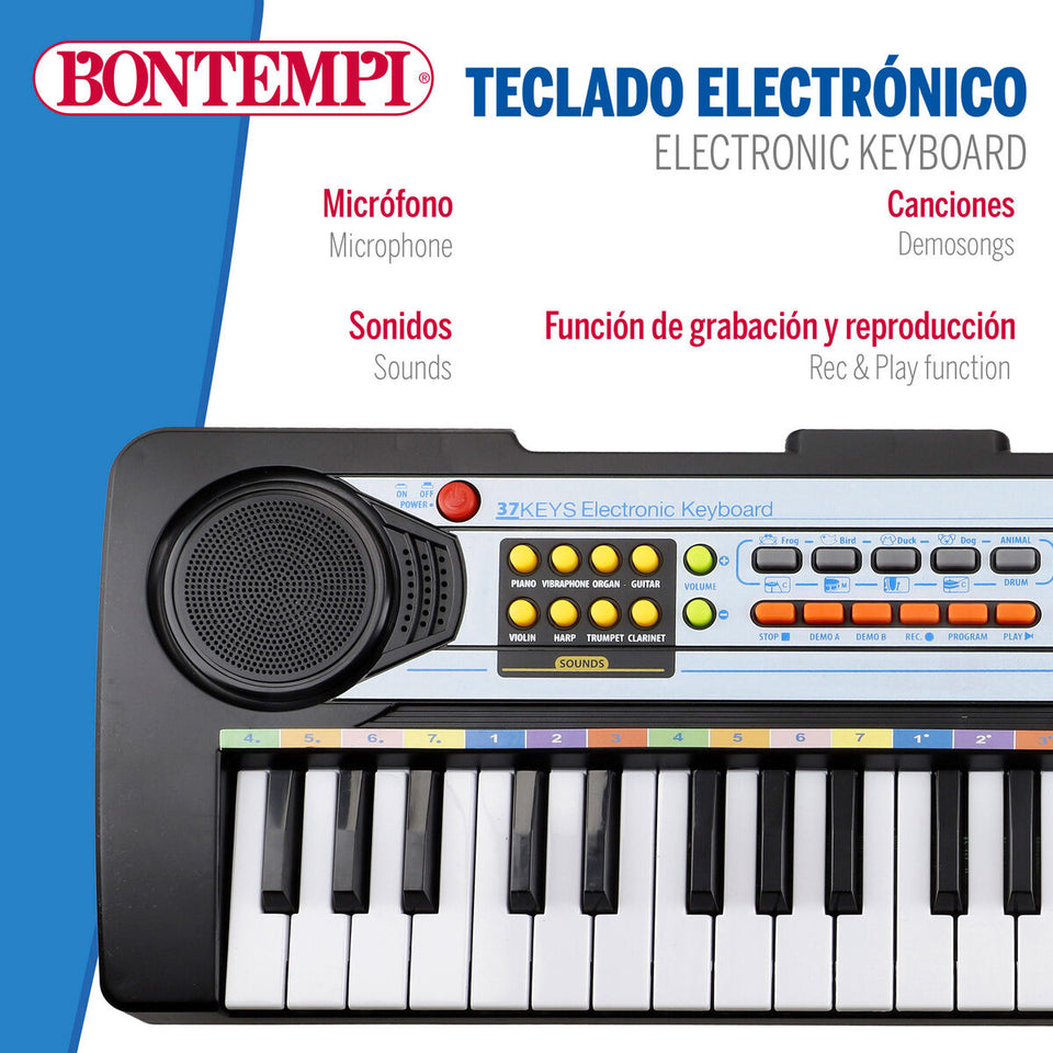 Electric Piano Bontempi 42 X 5 X 16 CM (6 Units)-5