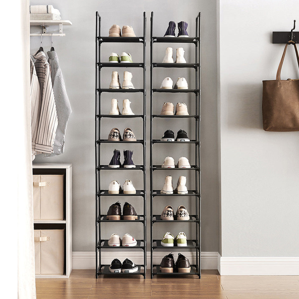 10 szintes cipőtároló 33x33x173cm-2