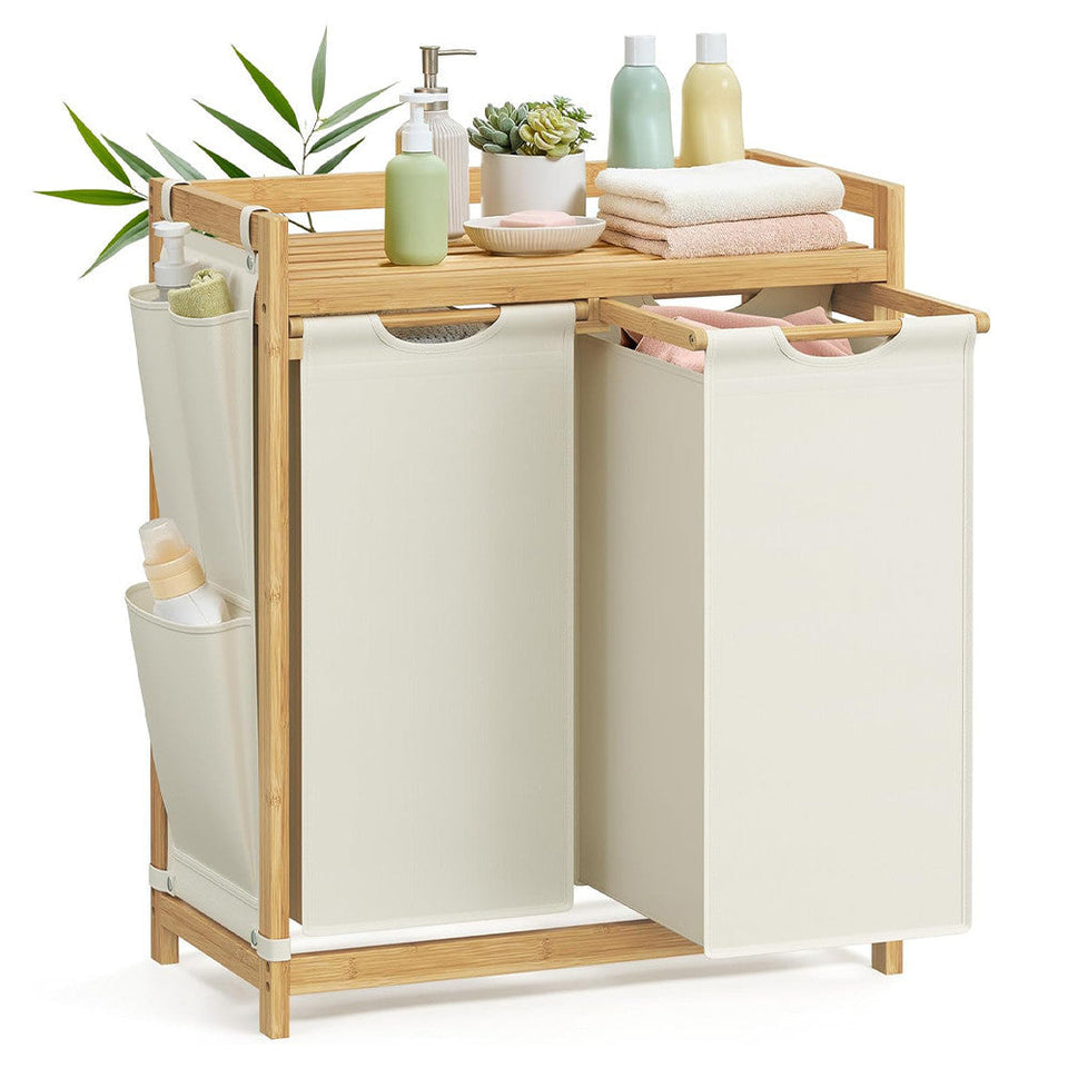 2 rekeszes szennyestartó kosár-0