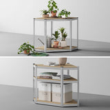 5 szintes sarok tárolópolc 70x70x180-3