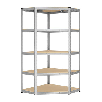 5 szintes sarok tárolópolc 70x70x180-0