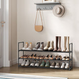 3 szintes fém cipőtartó, 116 x 30 x 55 cm-1