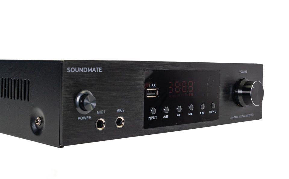 SoundMate Hi-Fi amplifier w. Bluetooth (2x50W)-2