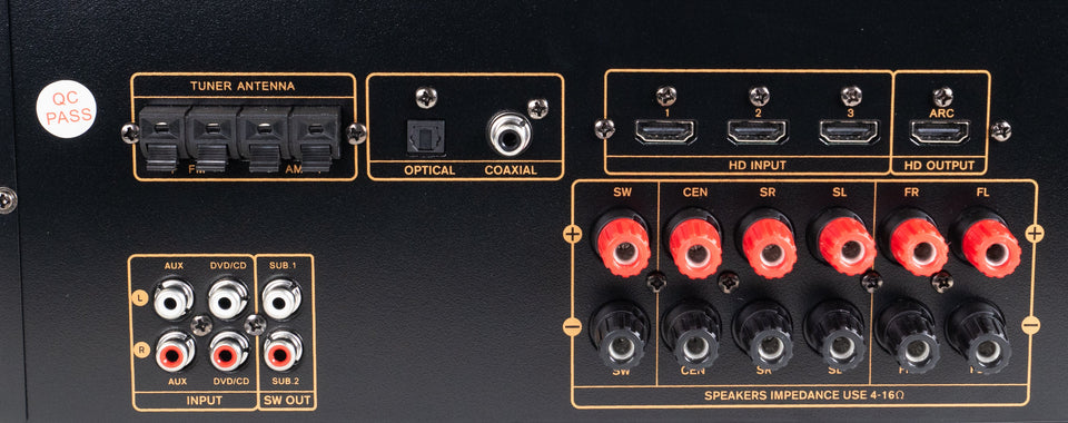 SoundMate AV-A001 5.2 Surround Receiver-4