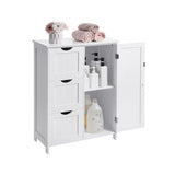 3 fiókos 1 polcos tárolószekrény 60x30x81cm-1