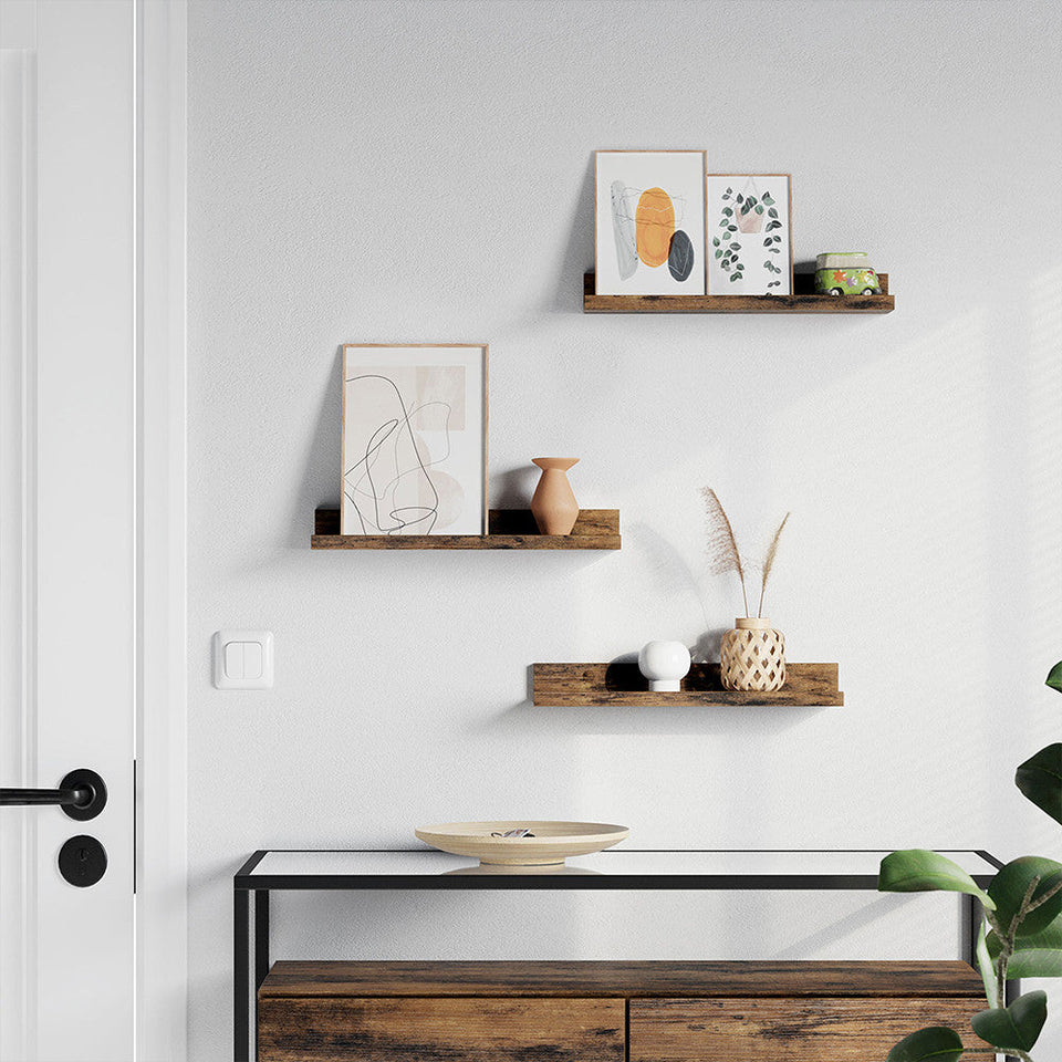 3 db-os fa fali polc szett-4