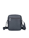 Borsa a tracolla da uomo In Vera pelle Made in Italy 20x25x9 cm-1