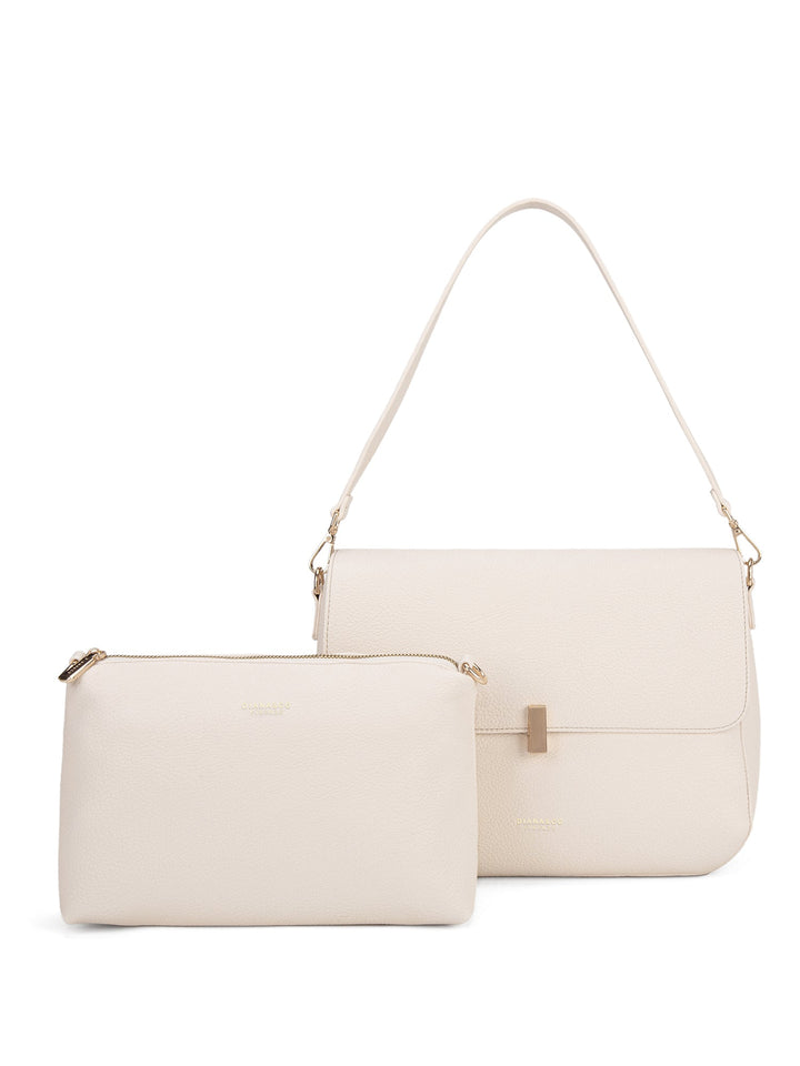 Borsa a spalla da donna Pelle vegana Prodotto Vegano 24,5x22,5x7 cm-4