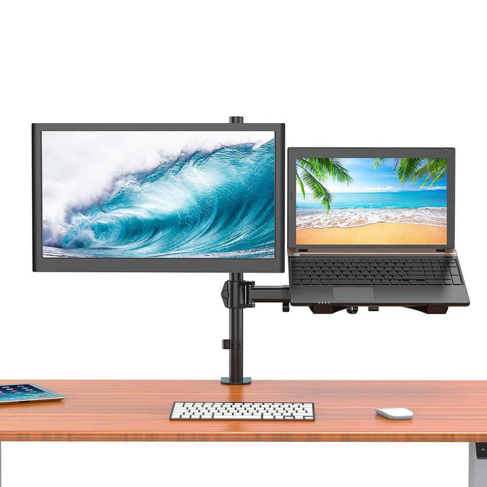 Desktop monitor and laptop stand-1